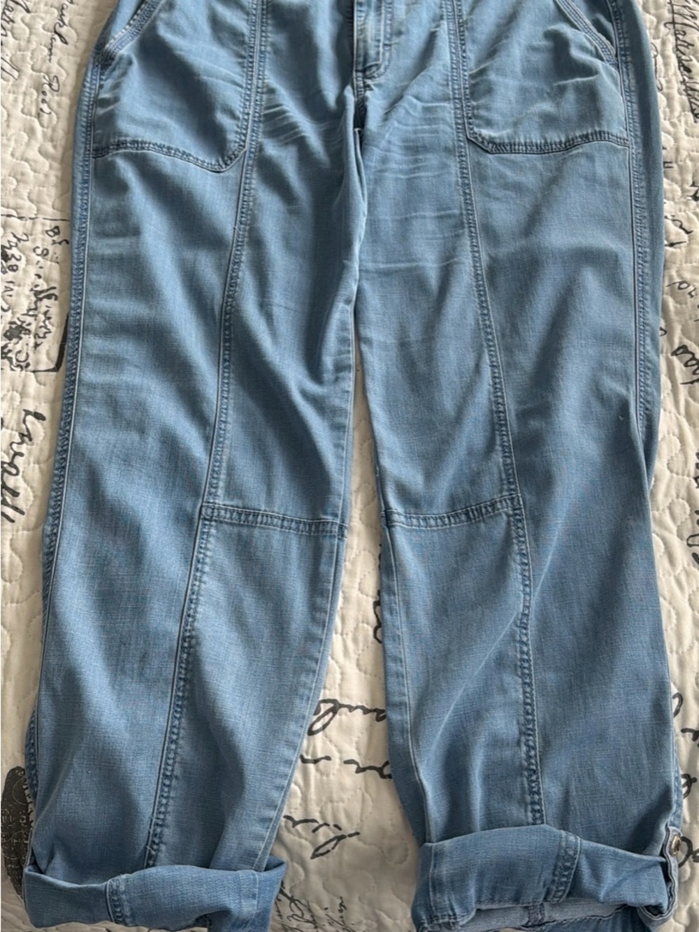 White House Black Market Light Blue Boyfriend Jeans